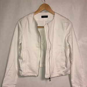 Desmieux white jacket Sz Medium